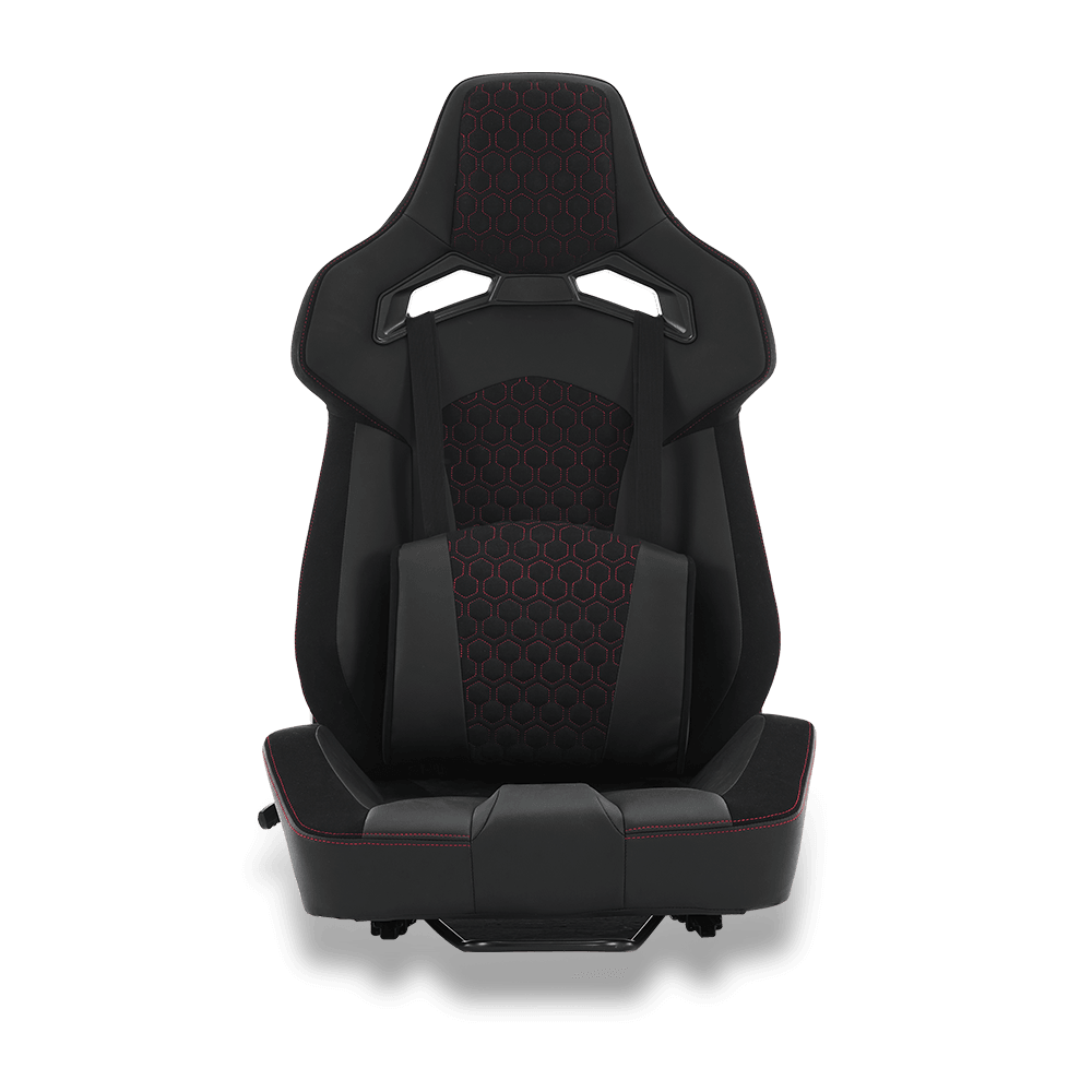 5119H Metal frame universal single sports seat modified with slide rail racing modified car e-sports simulation driving seat