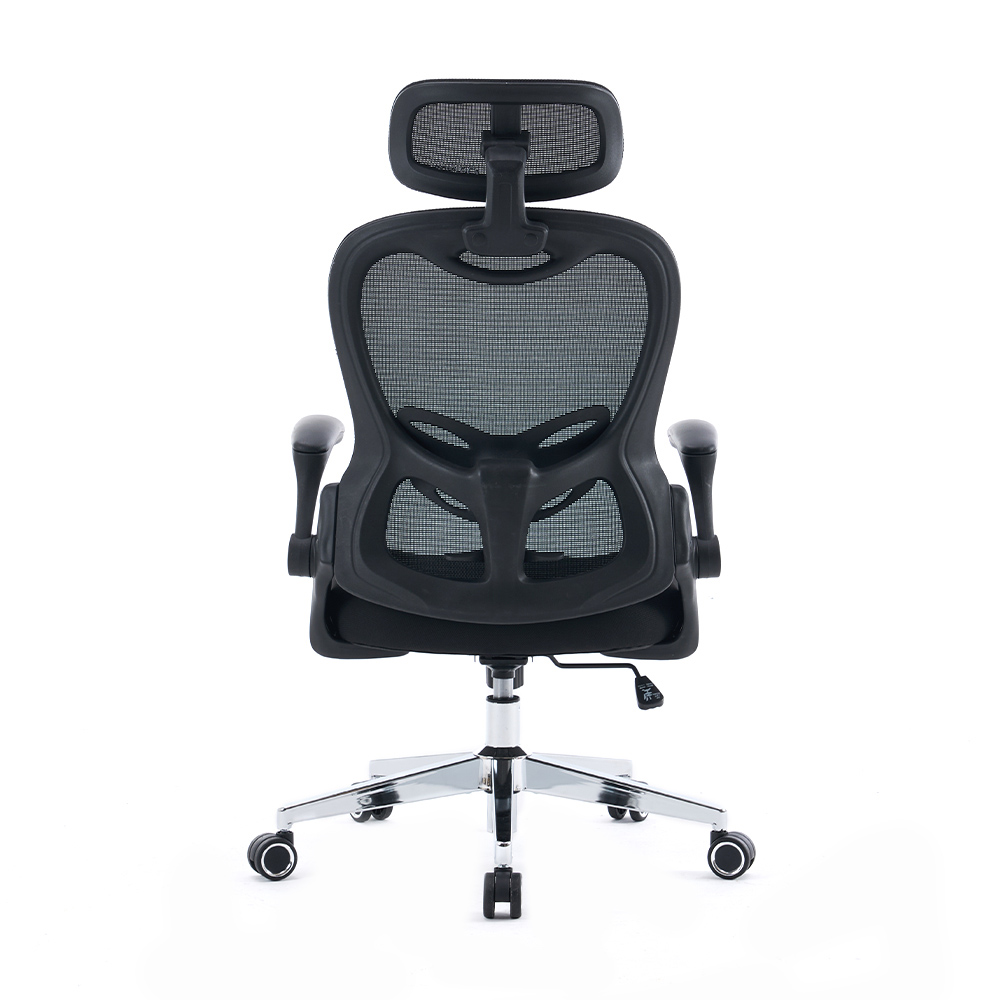 5140 Black/white ergonomic mesh office chair, high back computer chair