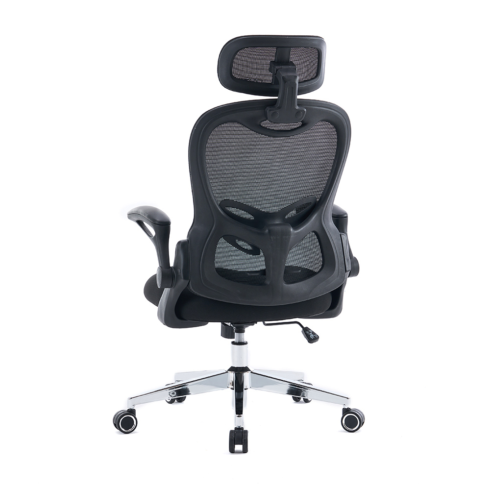 5140 Black/white ergonomic mesh office chair, high back computer chair